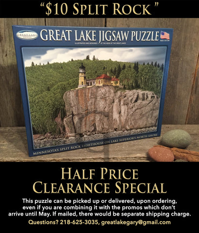 Split Rock Lighthouse 500-Pc. Jigsaw Puzzle