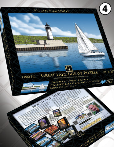 1,000 Piece Great Lake Jigsaw Puzzles